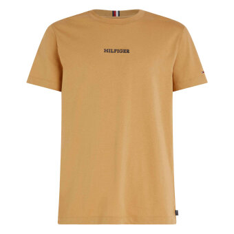 Tommy Hilfiger  - Tommy Hilfiger - Monot. chest placement | T-shirt Classic khaki