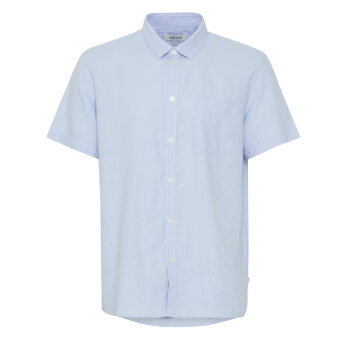 Solid - Solid - Allan linen shirt | K/Æ Hørskjorte Chambrey Blue