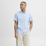 Solid - Solid - Allan linen shirt | K/Æ Hørskjorte Chambrey Blue