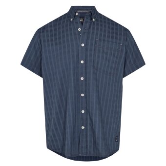 Signal - Signal - Brandon seersucker shirt | K/Æ Skjorte Ombre Blue