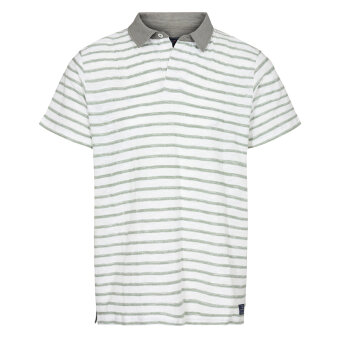Signal - Signal - George slub stripe | Polo T-shirt Shadow Green