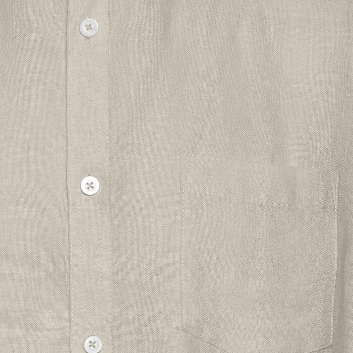 Solid - Solid - Allan linen | K/Æ Hørskjorte Oatmeal