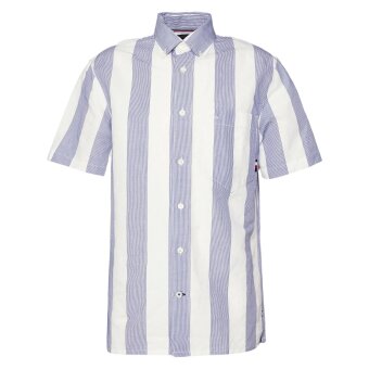 Tommy Hilfiger  - Tommy Hilfiger - Stripe shirt | K/Æ Skjorte Blue/white