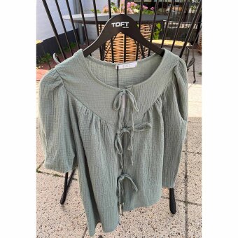 Sisters Point ( Dame ) - SISTERS POINT - GEWA-SH | BLUSE LIGHT KHAKI 