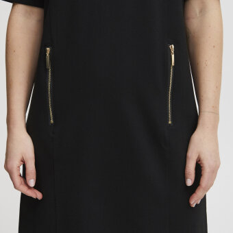 Pulz Jeans ( Dame )  - PULZ - PZKIRA DRESS | KJOLE BLACK BEAUTY