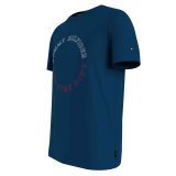 Tommy Hilfiger  - Tommy Hilfiger - TH monotype roundle tee | T-shirt Deep Indigo