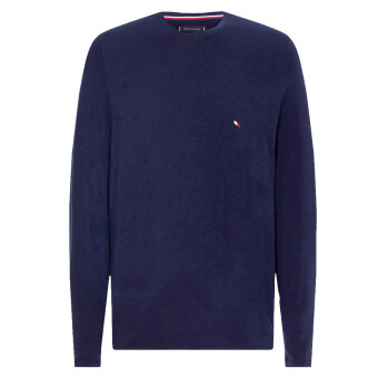 Tommy Hilfiger  - Tommy Hilfiger - TH stretch slim fit tee LS | T-shirt desert Sky