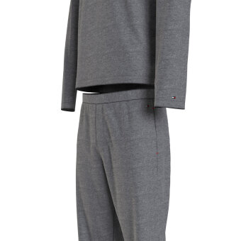 Tommy Hilfiger  - Tommy Hilfiger - TH pyjamas set jersey | Pyjamas Dark Grey