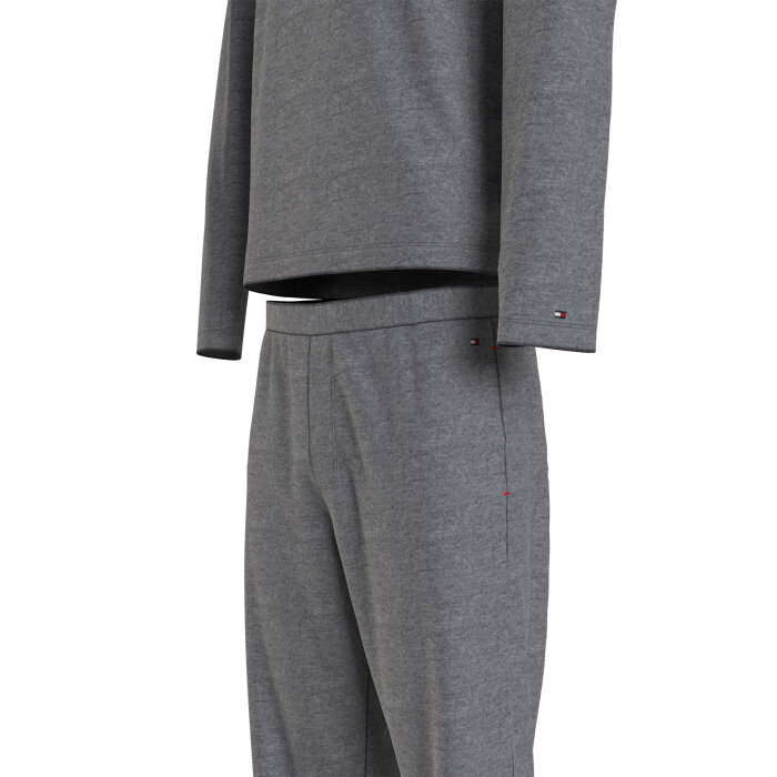 Tommy Hilfiger  - Tommy Hilfiger - TH pyjamas set jersey | Pyjamas Dark Grey