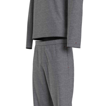 Tommy Hilfiger  - Tommy Hilfiger - TH pyjamas set jersey | Pyjamas Dark Grey