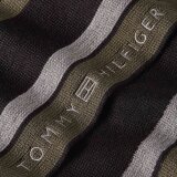 Tommy Hilfiger  - Tommy Hilfiger - TH corporate raschelle scarf | Halstørklæde Black