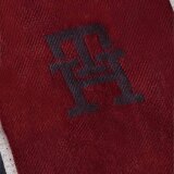 Tommy Hilfiger  - Tommy Hilfiger - TH mono IMD lightweight scarf | Halstørklæde Rouge