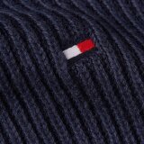Tommy Hilfiger  - Tommy Hilfiger - TH essential flag scarf | Halstørklæde Space Blue
