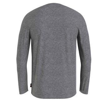 Tommy Hilfiger  - Tommy Hilfiger - Monotype roundle | L/S t-shirt Grey Heather
