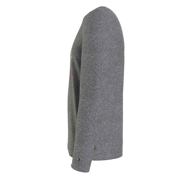 Tommy Hilfiger  - Tommy Hilfiger - Monotype roundle | L/S t-shirt Grey Heather