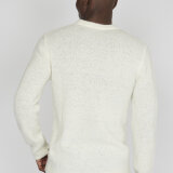 Matinique - Matinique - Triton pullover | strik Broken White