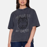 Sisters Point ( Dame ) - SISTERS POINT - HELGA-SS11 | T-SHIRT D.GREY