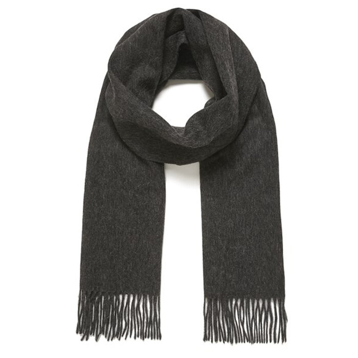 Matinique - Matinique - Wolan scarf | Halstørklæde Dark Grey