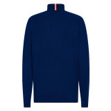 Tommy Hilfiger  - Tommy Hilfiger - TH cotton cashmere roll neck | Rullekrave Strik desert Sky Tommy Hilfiger  - Tommy Hilfiger - TH cotton cashmere roll neck | Rullekrave Strik desert Sky