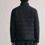 Gant - Gant - Channel quilted jacket | Vindjakke Black