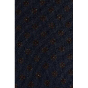 Oscar Jacobson - Oscar Jacobson - Tie | Slips 215 Dark Blue