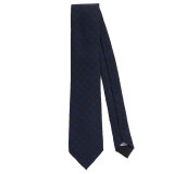 Oscar Jacobson - Oscar Jacobson - Tie | Slips 215 Dark Blue