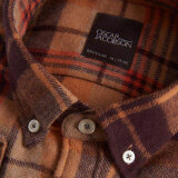 Oscar Jacobson - Oscar Jacobson - Plaid twill shirt | Skjorte Red Moon
