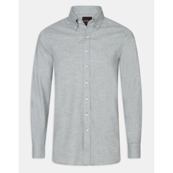 Oscar Jacobson - Oscar Jacobson - Flannel shirt | Skjorte Gravel Grey