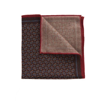 Oscar Jacobson - Oscar Jacobson - Handkerchief | pyntetørklæde warm brown