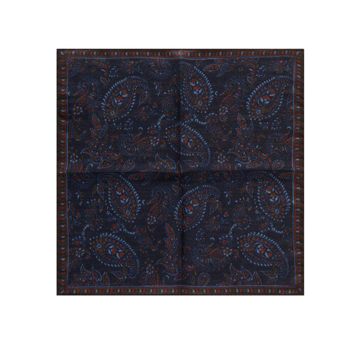 Oscar Jacobson - Oscar Jacobson - Handkerchief | Pyntelommetørklæde Blue Moon