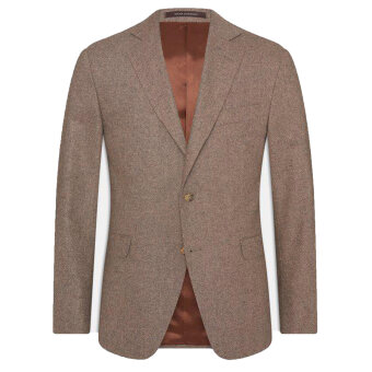 Oscar Jacobson - Oscar Jacobson - Fogerty blazer | Habitjakke Dark Beige