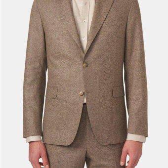 Oscar Jacobson - Oscar Jacobson - Fogerty blazer | Habitjakke Dark Beige Oscar Jacobson - Oscar Jacobson - Fogerty blazer | Habitjakke Dark Beige