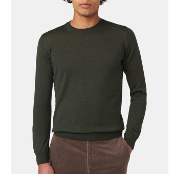 Oscar Jacobson - Oscar Jacobson - Custer crewneck | Strik Green Night 