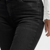 Pulz Jeans ( Dame )  - PULZ - PZBECCA UHW | JEANS BLACK DENIM