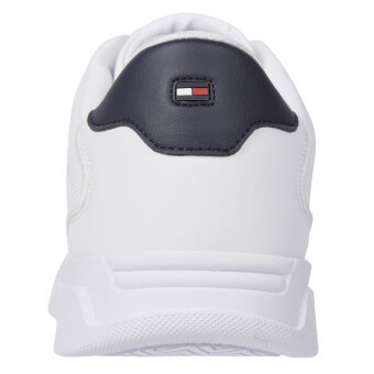 Tommy Hilfiger  - Tommy Hilfiger - TH Lo cup leather shoes | Sneakers White