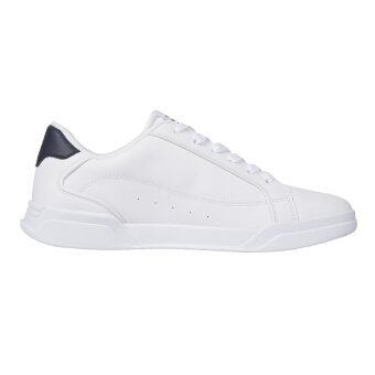 Tommy Hilfiger  - Tommy Hilfiger - TH Lo cup leather shoes | Sneakers White