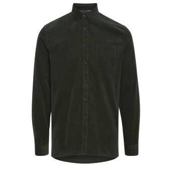 Solid - Solid - Juan corduroy shirt | Fløjl Skjorte deep Forest