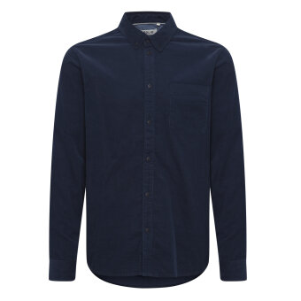 Solid - Solid - Juan corduroy shirt | Fløjl Skjorte Insignia Blue