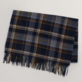 Gant - Gant - check woven scarf | Halstørklæde Marine
