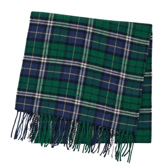 Gant - Gant - Multi check scarf | Halstørklæde Forest Green