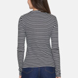 Sisters Point ( Dame ) - SISTERS POINT - EIKE-LS.STR | T-SHIRT BLACK CREME