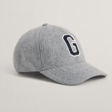 Gant - Gant - G badge wool cap | Kasket Grey Melange