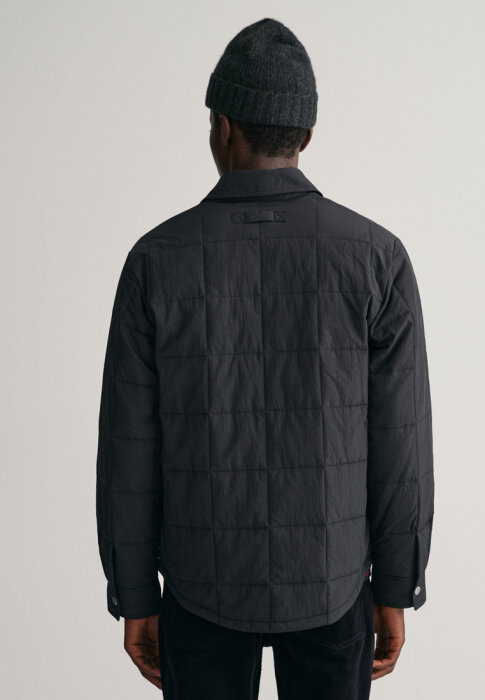 Gant - Gant - Quilted shirt jacket | Jakke Black