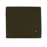 Tommy Hilfiger  - Tommy Hilfiger - TH essential flag scarf | Halstørklæde Army Grøn 