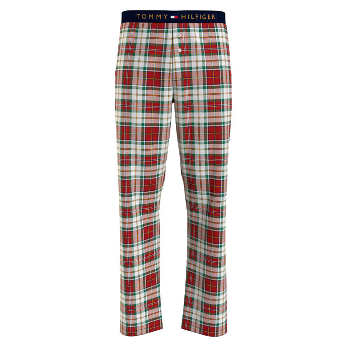 Tommy Hilfiger  - Tommy Hilfiger - TH flannels pyjamas pants | Pyjamasbuks Tartan Ecru