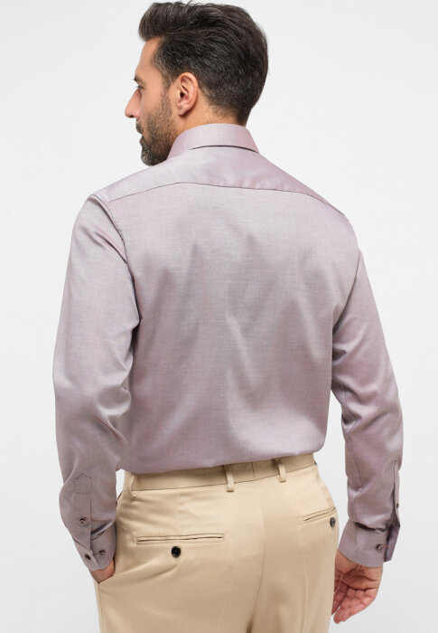 Eterna - Eterna - 1160 28 x19k | Modern fit Skjorte Brun