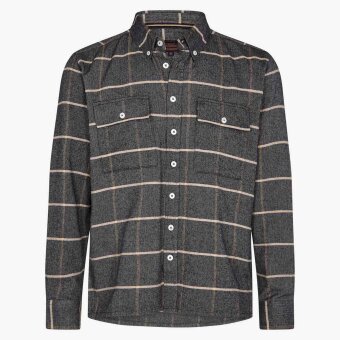Signal - Signal - Bille herringbone shirt | Skjorte Pure cashmere