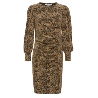 Pulz Jeans ( Dame )  - PULZ - PZRANDY DRESS | KJOLE GOLD GLITTER