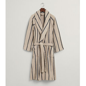 Gant - Gant - Stripe robe | Morgenkåbe Putty