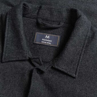 Matinique - Matinique - Helome heritage | Overshirt Dark Navy